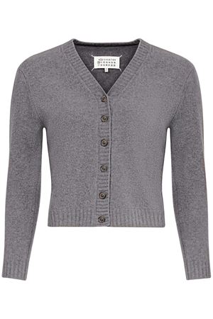 Cardigan in lana grigio MAISON MARGIELA | S51HP0015M13058859M